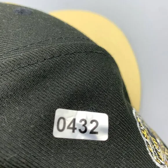 Chicago White Sox Hat Men 7 1/2 Black Green 59Fifty New Era Fitted‎ Cap